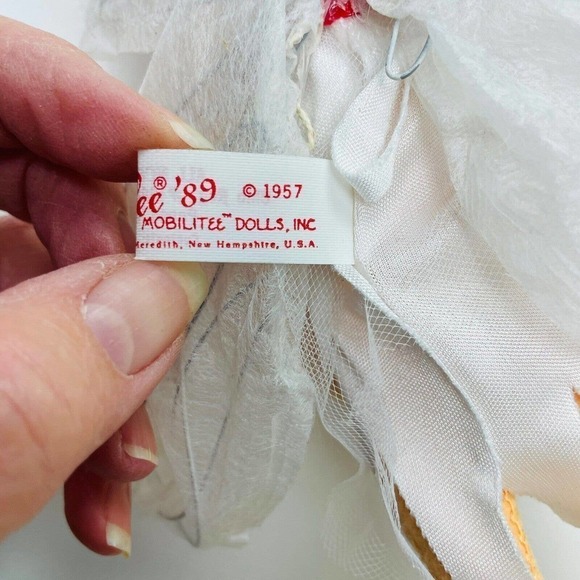 Vintage Annalee Standing Christmas Angels 1989 & 1994 7"-9" Tall Pair of 2 USA - Picture 5 of 11